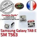 Samsung Galaxy TAB E SM-T563 USB Dock Connector 9 ORIGINAL Micro Connecteur Pins de SM Prise Chargeur à T563 souder Dorés inch charge