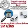 Samsung Prime SM G360 Micro USB à charge SM-G360 de Dock Core Connector Chargeur Dorés ORIGINAL Qualité Prise Pins MicroUSB Galaxy souder Fiche