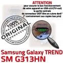 TREND S DUOS SM G313HN Micro USB Prise SM-G313HN Dorés souder à Galaxy Samsung Qualité ORIGINAL Fiche Chargeur de Connector MicroUSB Pins charge Dock