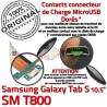 Samsung Galaxy SM-T800 TAB-S Ch SM Micro Réparation Chargeur Dorés ORIGINAL Nappe Contacts T800 OFFICIELLE USB Charge de Connecteur Qualité TAB S