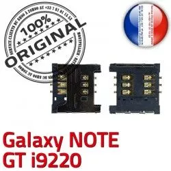 i9220 Dorés à Connecteur Connector Samsung souder S ORIGINAL Reader Pins Note GT SLOT Carte SIM Galaxy Contacts Lecteur Card