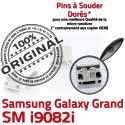 Samsung Galaxy i9082i USB Dorés Connector charge Prise souder Chargeur de Pins Connecteur à Qualité Grand ORIGINAL Micro GT Dock