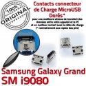 Samsung Galaxy i9080 USB Connecteur Dock de Pins souder Chargeur à ORIGINAL Micro charge Connector Qualité Prise Dorés Grand GT