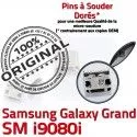 Samsung Galaxy i9080i USB Micro Prise Grand Connector Dorés Dock GT Qualité à ORIGINAL de souder Pins Connecteur charge Chargeur