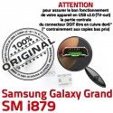 Samsung Galaxy i879 USB à Dorés Connector Qualité Prise GT Dock Pins souder charge Connecteur de Grand ORIGINAL Micro Chargeur