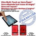 iPad 2019 A2200 Noir HOME IC Verre Fixation Monté Vitre Tactile Adhésif Caméra Oléophobe Qualité Nappe Tablette Réparation Ecran