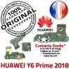 Huawei Y6 Prime 2018 Charge ORIGINAL Antenne Chargeur Nappe Connecteur USB SMA PORT Qualité Microphone Honor Téléphone Prise