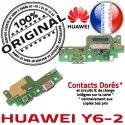 Huawei Y6-2 Antenne Nappe USB Connecteur Microphone Prise PORT Téléphone Chargeur ORIGINAL Qualité RESEAU Charge OFFICIELLE