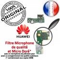 Huawei Y6 PRO 2017 MicroUSB PORT Nappe RESEAU Charge Antenne Qualité Chargeur de Câble Connecteur JACK Microphone ORIGINAL Prise