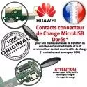 Huawei Y6 PRO 2016 Prise Alim Nappe Alimentation Téléphone JACK Câble USB Antenne Micro Qualité Charge ORIGINAL Microphone Chargeur