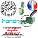 Honor 5C Microphone Charge OFFICIELLE RESEAU Qualité Prise USB Antenne DOCK Huawei Téléphone ORIGINAL Nappe Chargeur Connecteur