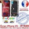Écran Tactile iPhone XS A1920 SmartPhone inCELL Affichage True Tone Super 5,8 PREMIUM Apple Retina Vitre Cristaux in Liquides