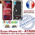 Vitre Tactile iPhone XS A1920 inCELL PREMIUM Apple Écran Réparation Qualité SmartPhone Touch LCD HDR Cristaux Liquides Oléophobe