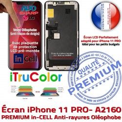 Touch In-CELL Vitre Écran Remplacement PREMIUM iPhone LCD Retina Ecran Oléophobe HDR SmartPhone 5,8 A2160 in Super Cristaux Liquides