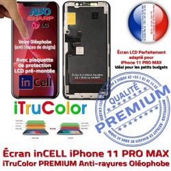 iPhone PREMIUM True Super Cristaux 6,5 PRO inCELL Écran Tactile SmartPhone Liquides Tone Apple Vitre in 11 MAX Affichage Retina