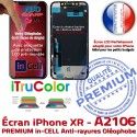 Apple in-CELL Ecran iPhone A2106 Tactile HDR 6.1 PREMIUM HD 3D iTruColor Touch Super Verre LCD in Qualité Retina inCELL SmartPhone Écran Réparation