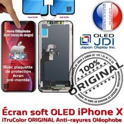Super Qualité iPhone 5,8 HD Apple 3D soft ORIGINAL pouces SmartPhone X Affichage True Retina Tactile Écran Tone OLED Vitre