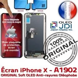 iPhone SmartPhone OLED Touch A1902 Assemblé 3D Multi-Touch HDR sur X KIT ORIGINAL Écran Remplacement Apple soft Châssis Verre