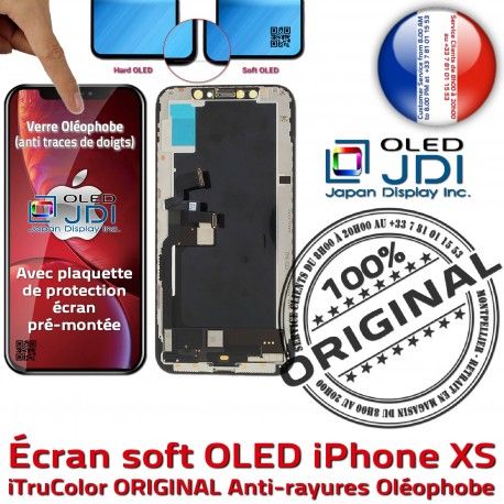 soft OLED Assemblé iPhone XS Verre Complet SmartPhone 3D Remplacement ORIGINAL Qualité Tactile Écran Touch Apple Multi-Touch