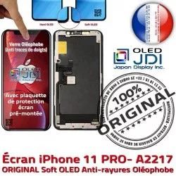 Changer PRO Affichage Oléop Retina Apple 11 A2217 Super soft Vitre OLED Verre ORIGINAL Tone SmartPhone 5.8 True LG pouces Écran iPhone