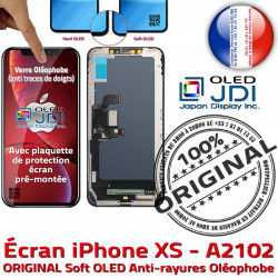 Apple Verre Oléophobe soft ORIGINAL iPhone HDR Touch Écran 3D SmartPhone Remplacement OLED A2102 Multi-Touch Ecran