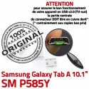 Samsung Galaxy Tab A P585Y USB ORIGINAL souder charge de Dorés 10.1 Prise Connector Pins à Chargeur TAB Micro in Connecteur Dock SM
