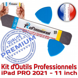 KIT Remplacement Qualité PRO iPad iSesamo Outils iLAME 2021 Professionnelle Compatible A2460 Vitre Ecran Tactile Réparation Démontage A2301