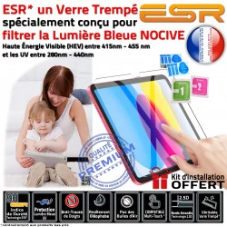 Protection ESR Oléophobe Multi-Touch Vitre H Trempé Anti-Rayures Verre A2777 Lumière Filtre Bleue Chocs Apple UV Ecran iPad