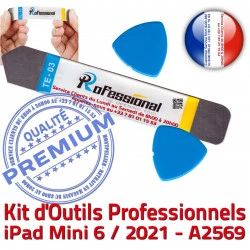 Outils PRO Réparation KIT iLAME iPadMini 6 A2569 Tactile Compatible Qualité Remplacement Ecran Démontage iPad iSesamo Professionnelle Vitre