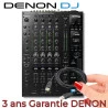 Denon DJ X1850 PRIME SC6000, Compatible SC5000 de Mixeur DJs LC6000 Pros pour et 4 : Innovation Voies Polyvalence Haut Gamme