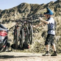 Thule VeloSpace XT 3 + 938100 avec 4ème 939000 - Adaptateur noir/aluminium pour vélos vélo Extension Porte-vélos