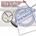 Joint Plastique iPad 2 A1397 N Tablette Precollé Réparation Autocollant Tactile Adhésif Noir Châssis Cadre Contour Vitre Ecran Apple