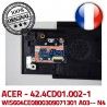 ACER Power Case Allumage WIS Bouton Arrêt 7535G Acer Cover OFF ON 644G25 Marche MS2262 7535 42.4CD01.002-1 7738G 7235 Réglette ASPIRE