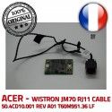 ACER Modem 56K LF JM70 Board CABLE ORIGINAL T60M951 RJ11 WISTRON 50.4CD10.001 T60M951.36 Acer ASPIRE