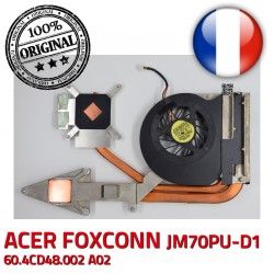 F81D Acer Ventilateur DC5V Aspire JM70PU-D1 60.4CD48.002 Radiateur ORIGINAL A02 FOXCONN