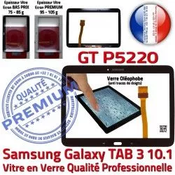 Noire N TAB Prémonté GT Verre Vitre LCD en P5220 GT-P5220 Samsung Galaxy TAB3 Assemblée 3 Adhésif PREMIUM Ecran Qualité Tactile Supérieure 10.1