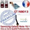 Samsung Galaxy NOTE GT-N8013 B Supérieure GT Prémonté PREMIUM Blanche Ecran en Adhésif Verre Tactile LCD Qualité 10.1 Assemblée N8013 Vitre