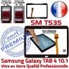 Samsung Galaxy TAB 4 SM-T535 N Adhésif 10.1 en Prémonté LCD Assemblée Verre PREMIUM Qualité Tactile Vitre SM Ecran T535 Supérieure TAB4 Noire