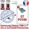 Samsung Galaxy TAB 2 GT-P3100 B Assemblée Blanche Supérieure Prémonté LCD TAB2 Tactile PREMIUM GT Adhésif Verre P3100 Ecran Qualité Vitre 7 en