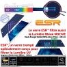 Protection Lumière UV iPad A1458 Vitre Trempé Protecteur Apple Bleue Incassable Ecran Anti-Rayures Chocs Film Filtre ESR Verre