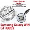 Samsung Galaxy Win i8852 USB Prise Connecteur souder Chargeur Connector de ORIGINAL Qualité Dock Dorés à GT Micro Pins charge