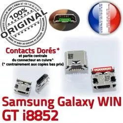 souder à Dorés charge Dock Qualité de Fiche MicroUSB SLOT Galaxy Prise Win Pins Samsung USB Chargeur Connector ORIGINAL GT-i8852