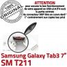 Samsung Galaxy Tab 3 T211 USB ORIGINAL TAB Connector à charge souder Pins Dorés Chargeur inch SM Dock 7 Micro Connecteur de Prise