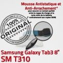 Samsung Galaxy SM-T310 TAB3 Ch T310 OFFICIELLE TAB de Charge SM ORIGINAL Connecteur Dorés MicroUSB Contacts Nappe Qualité Réparation 3 Chargeur
