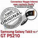 Samsung Galaxy TAB 3 GT-P5210 Ch Dorés Connecteur Nappe ORIGINAL Chargeur Qualité TAB3 Contacts Réparation MicroUSB de Charge OFFICIELLE