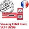 Samsung CDMA Bronx SCH B299 C USB ORIGINAL Micro Portable souder de Connector Pins Prise charge Dock Connecteur Flex Chargeur à Dorés