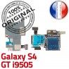Samsung Galaxy S4 GT i9505 S Nappe Qualité Memoire Carte Lecteur Connector Micro-SD Connecteur Contacts Reader ORIGINAL Dorés SIM