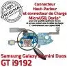 Samsung Galaxy S4 Duo GTi9192 C Qualité Duos Chargeur GT Charge Nappe S RESEAU MicroUSB Microphone ORIGINAL Connecteur i9192 4 OFFICIELLE Prise