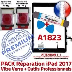 N A1823 Oléophobe PACK Outils PREMIUM Réparation Adhésif Noire AIR HOME Precollé KIT Qualité Tactile Vitre Démontage Bouton iPad Verre