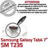 Samsung Galaxy Tab 4 T235 USB à Prise TAB ORIGINAL Micro Connecteur de Dorés inch SM Connector Dock Pins charge souder Chargeur 7